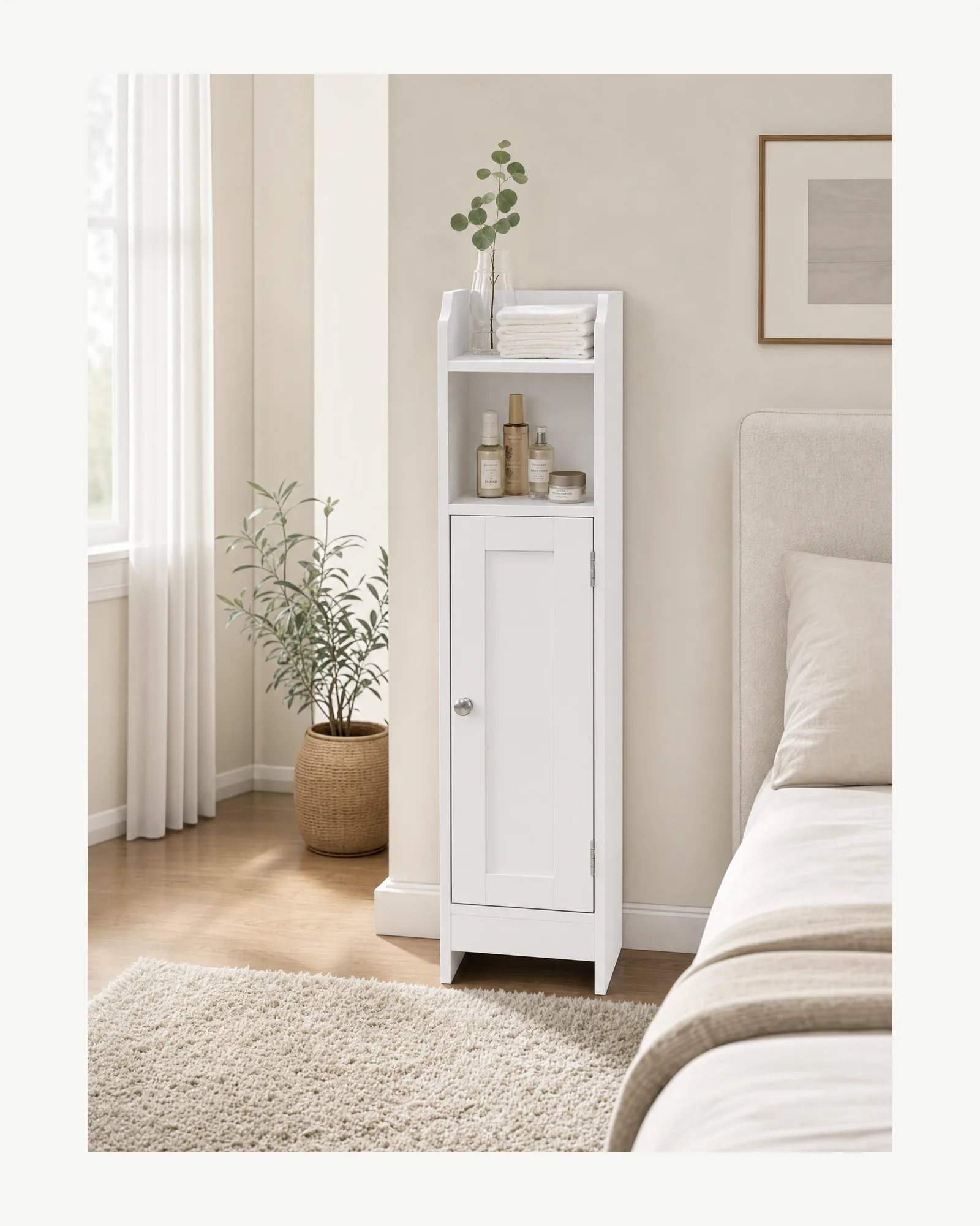 Slanke badkamer vloerkast, view 8