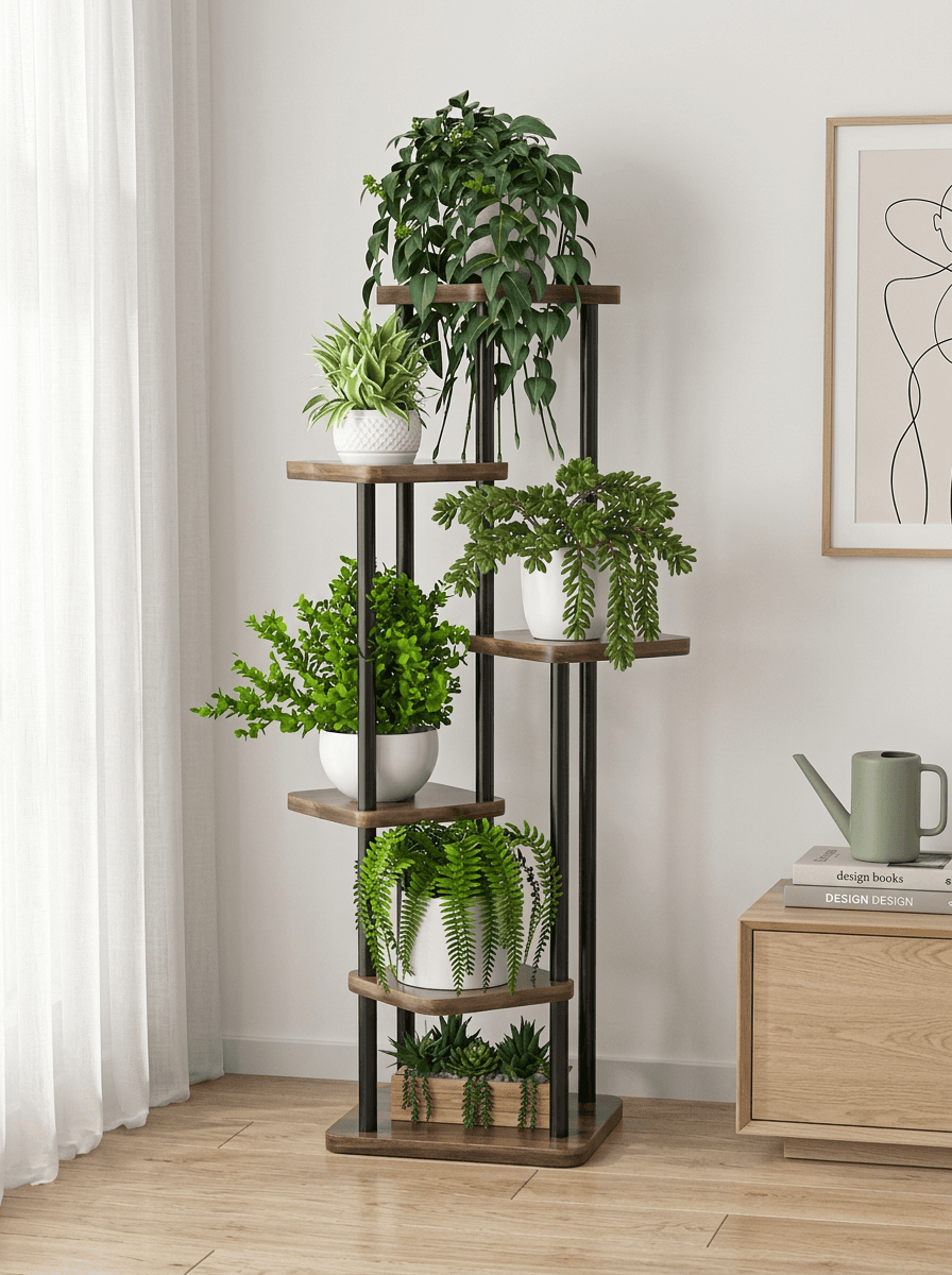 Meerlaagse plantenstandaard, view 2